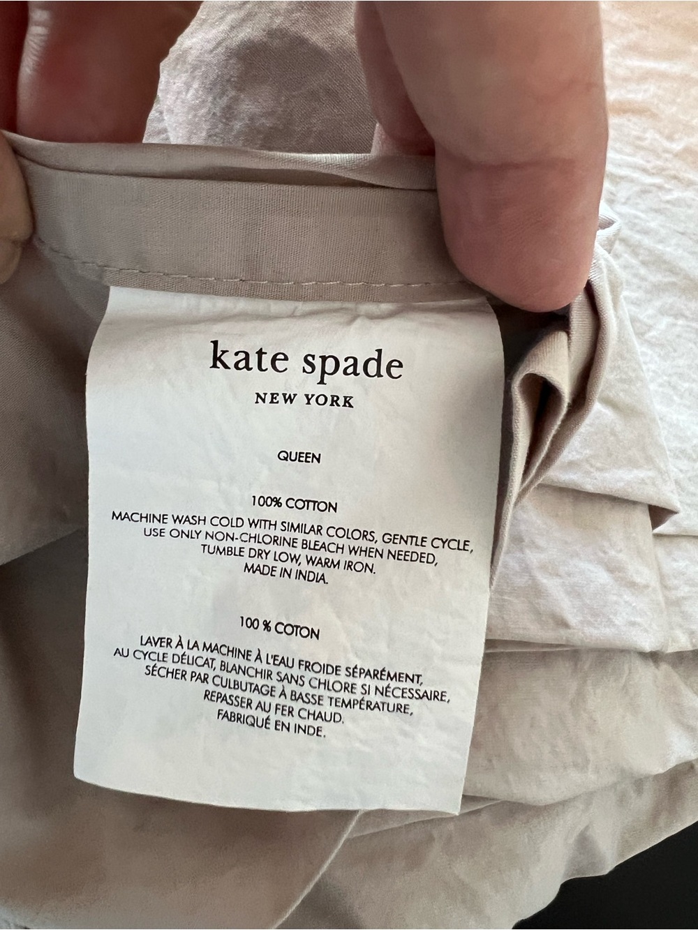 Kate Spade queen Bed Sheet Set - Picture 4 of 6